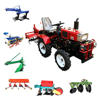 Tractor Agrícola Compacto Directo de Fábrica con Dirección Hidráulica para Trabajo en Granjas, Jardines y Campos