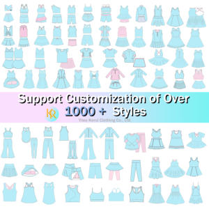 Completo Sportivo Casual Kerui a 2 Pezzi con Gonna per Bambine, Abbigliamento da Yoga con Motivo Floreale, Outfit da Palestra per Bambini - Product Image 2