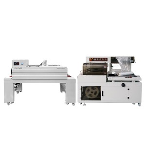 Automatic Food Grade Glass Film <b>Shrink</b> Wrapping Machine with Engine Motor & Pump for Stand-up Packaging - Product Image 1