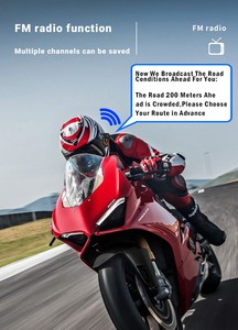 S2 kablosuz motosiklet kask Bt interkom kulaklık su geçirmez - Product Image 2