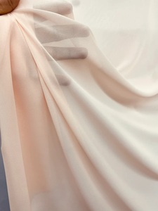 Mousseline de soie blanche pour la couture au mètre, tissu en mousseline de soie douce et mate pour robes de mariée, décoration, robes, douce et mate Premium - Product Image 2