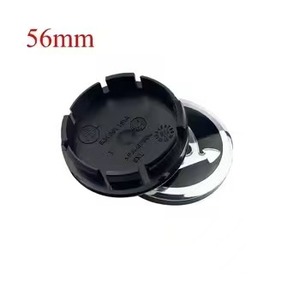Cache-moyeux décoratifs 56mm 60mm 65mm Noir Argent Vert à clipser en alliage d'aluminium Fabriqué en Allemagne - Product Image 5