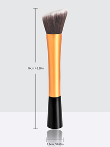Nouveau produit en gros, pinceau de maquillage professionnel <span class=keywords><strong>à</strong></span> <span class=keywords><strong>tête</strong></span> oblique <span class=keywords><strong>à</strong></span> tube long unique, pinceau pour le contouring, pinceau pour le blush - Product Image 2