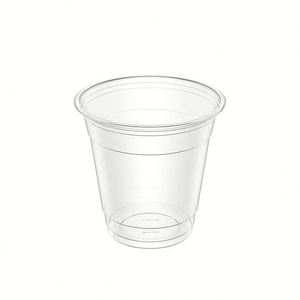 Gobelets jetables transparents écologiques à fond plat en PET personnalisés de 10 oz, 12 oz, 14 oz, 16 oz, 20 oz, 24 oz, 89 mm - Product Image 1