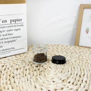 Venta al por mayor, 2oz, 6oz, tapa CR resistente a los niños, tapa de cúpula roscada, tarro de vidrio a prueba de niños para el cuidado de la piel, crema para los ojos, cosmética de cáñamo - Product Image 6