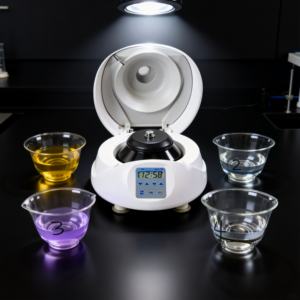 Centrífuga de Laboratorio Médica HengNuo Mini15, Tamaño Mini, Ligera, de Plástico, Tubos de Rotor de 12*1.5/2ml, Equipo de Laboratorio para ADN/RNA, 15000 rpm - Product Image 4