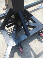 Soporte de Elevación Plegable Portátil de Hierro para Exteriores con Manivela, 6M, para Altavoces Line Array, Capacidad de Carga 250kg