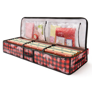 Bolsa de Almacenamiento de Papel para Árbol de Navidad Debajo de la Cama, de Cartón Tejido PE - Product Image 4