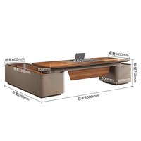 Chaise de bureau de direction haut de gamme, moderne, de luxe léger, modulaire, saine, couleur personnalisable, pour bureau de patron ou chambre, combinaison bureau et chaise, niveau E0