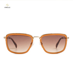 Lunettes de soleil classiques en acétate, rectangulaires en métal, avec Logo personnalisé, meilleures ventes, <span class=keywords><strong>2022</strong></span> - Product Image 2