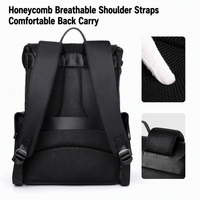 Sac à dos pour ordinateur portable de grande capacité, résistant à l'eau, en tissu Oxford, pliable, pour l'école et l'université, directement de l'usine
