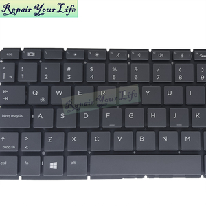 Teclado de ordenador portátil retroiluminado español LA Latin SP para HP Probook 450 <span class=keywords><strong>G6</strong></span> 450 G7 455 <span class=keywords><strong>G6</strong></span> 455 G7 <span class=keywords><strong>455R</strong></span> <span class=keywords><strong>G6</strong></span> <span class=keywords><strong>455R</strong></span> G7 teclado nuevo negro - Product Image 4