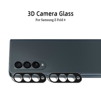 Protection d'objectif d'appareil photo en verre trempé 3D de haute qualité 9H pour S22 S23 Z Fold Flip 4 5 Ultra