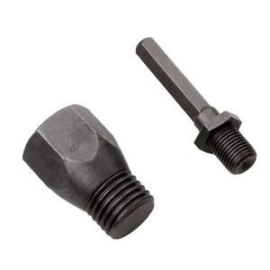 Electric Hammer Drill Adapter Carbon Steel Impact Drill Connector Wall Hole Opener Extended Converter - Product Image 2