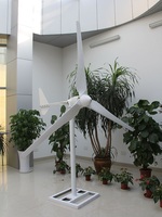 Générateur éolien triphasé AC 2500W pleine puissance pour usage agricole 48V/96V/120V/220V, pales en fibre de verre renforcée, longueur 1680MM