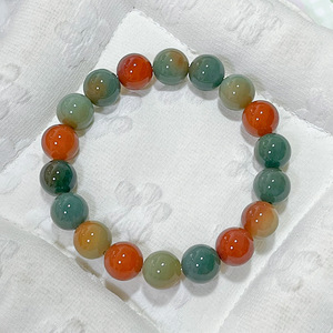 สร้อยข้อมือผีเสื้อธรรมชาติสีขาวหยกรากโพธิ์ลูกปัดโย<span class=keywords><strong>น</strong></span>แบบไล่ระดับสีม่วงที่หายาก - Product Image 1