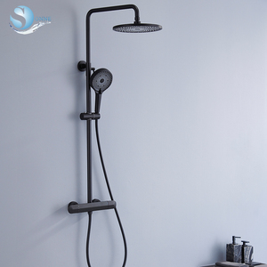 Sang trọng hệ thống vòi hoa sen lượng mưa phòng tắm vòi hoa sen đặt có thể điều chỉnh vòi hoa sen vòi - Product Image 1