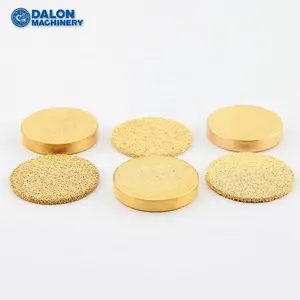 DALON Sintered Porous Powder Metal Bronze Brass Mesh Disc Filter