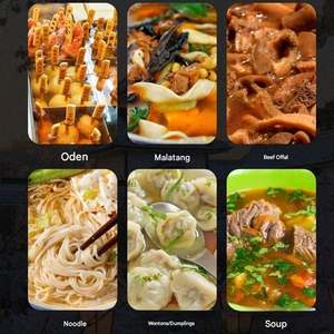 เครื่องทำโอเด้งเนื้อสเตนเลสคุณภาพสูงสำหรับเชิงพาณิชย์ เครื่องทำอาหารว่างรุ่นใหม่ ใช้ในบ้านหรือร้านอาหารได้ - Product Image 6