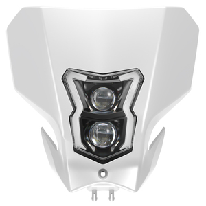Pour HONDA CRF450 PHARE AVANT LAMPE DE PHARE AVEC CARÉNAGE BLANC POUR Honda CRF450L <span class=keywords><strong>CRF</strong></span> <span class=keywords><strong>450L</strong></span> 2019-2020 - Product Image 1