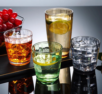 Vente en gros de gobelets en acrylique PC de qualité supérieure, incassables, colorés, de 200 ml, 300 ml et 500 ml, résistants aux hautes températures