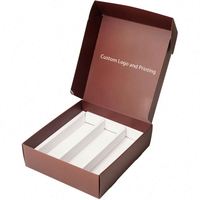 Nouveautés : Boîtes d'expédition en carton ondulé personnalisées avec logo imprimé pour vêtements – Vente en gros