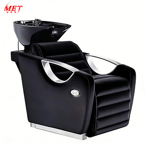 Modern Beauty Salon Furniture Pink Leather
