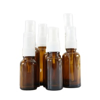 Flacon compte-gouttes en verre mat rose transparent de 10 ml, 20 ml, 30 ml, 50 ml, 100 ml avec bouchon compte-gouttes à vis pour les gouttes pour les yeux et les huiles essentielles