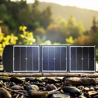 Chargeur de panneau solaire pliable Portable 100W 200W 400W chargeur de voiture pour téléphone portable et ordinateur portable à énergie solaire Kit de générateur solaire extérieur