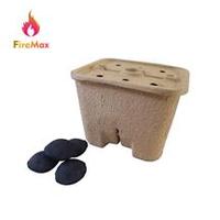 Barbecue FireMagic à usage unique, mini barbecue portable en bambou biodégradable, écologique, sécurité des flammes, charbon de bois pour le camping en plein air