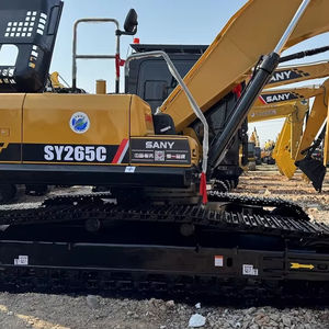Excavadora usada en condiciones de trabajo de China SANY SY265C excavadora sobre orugas de segunda mano SY155H toneladas con EPA CE a la venta - Product Image 1