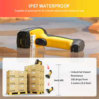Netum Industrial IP67 2D pemindai presisi tinggi awet membaca label kuat cocok untuk gudang pabrik industri