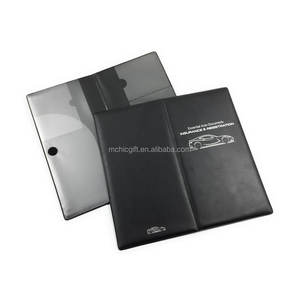 Porte-documents de voiture en <span class=keywords><strong>PVC</strong></span> personnalisé, organiseur de documents de véhicule avec boîte à gants, étuis en vinyle pour porte-cartes - Product Image 1
