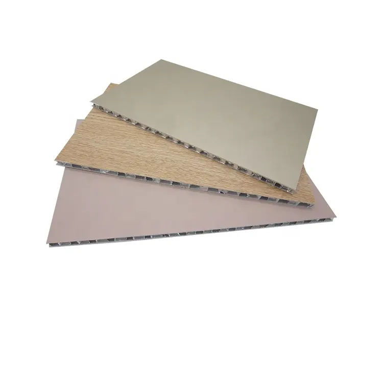 Panel Sandwich Aluminium Berkualitas Tinggi dan Ringan untuk Atap Interior Gym Aluminium Honeycomb Panel Komposit