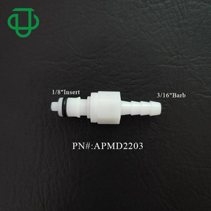Acoplamientos rápidos de plástico POM serie AP con válvula de 3-10 mm para uso médico, alimentario e industrial - Product Image 4