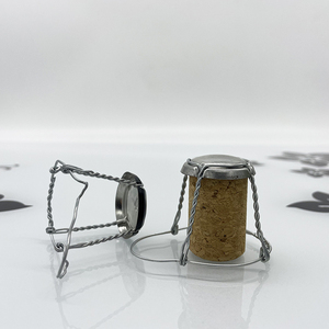 Cổ Thân Thiện Với Môi Refillable Bạc Màu Tinh Thần Rượu Sâm Banh Nút Chai Dây Lồng Dây Mui Xe Mũ Đóng Cửa Cho Rượu Sâm Banh Chai Thủy Tinh - Product Image 6