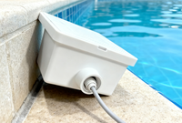 La boîte de jonction légère durable de piscine, ABS imperméabilisent la boîte de distribution électrique pour l'installation légère sous-marine de piscine