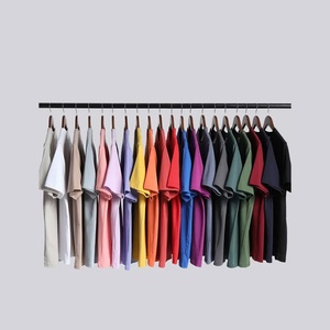 T-shirts de sport personnalisés en coton à faible MOQ pour hommes, grandes tailles, avec logo sur mesure – Vente en gros - Product Image 1