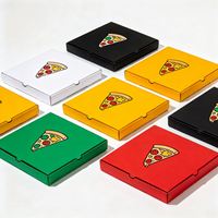 Boîte à pizza personnalisée en gros, conception d'impression personnalisée, emballage de boîte à pizza, boîte à pizza avec logo