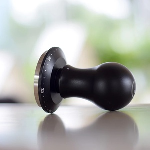 Mới Thân Thiện Với Môi Hiện Đại Jaffee Cà Phê Tamper Với Chỉ Số Kỹ Thuật Số Bảng Điều Chỉnh Có Thể Điều Chỉnh Không Có Áp Lực Độ Lệch 58.5Mm Waffle Cơ Sở - Product Image 4