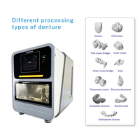 CAD CAM haute qualité usine vente directe 5 axes pmma peek zircone fraiseuse dentaire pour laboratoire dentaire