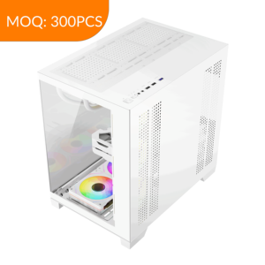 Boîtier <span class=keywords><strong>PC</strong></span> universel ATX économique avec interface complète, audio HD, micro, grand <span class=keywords><strong>espace</strong></span> pour GPU, hauteur de refroidisseur 168 mm – Vente en gros - Product Image 5