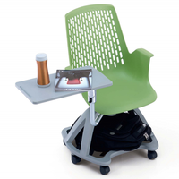 Chaise de bureau exécutive en tissu traditionnel Sena Dream 2202 avec hauteur réglable et accoudoirs fixes - Certifiée BIFMA