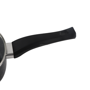 <span class=keywords><strong>Casserole</strong></span> en aluminium antiadhésive classique OEM avec revêtement en marbre compatible avec la cuisinière à <span class=keywords><strong>induction</strong></span> <span class=keywords><strong>sans</strong></span> <span class=keywords><strong>PFOA</strong></span> pour la soupe - Product Image 5