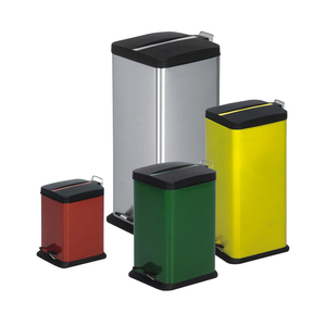 6 lít 12 lít <span class=keywords><strong>20</strong></span> lít thép sơn tĩnh điện vuông đạp bụi <span class=keywords><strong>bin</strong></span> nhà rác <span class=keywords><strong>bin</strong></span> - Product Image 6
