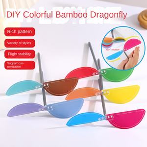 JHT WISDOM Libellule en plastique Jouet volant à friction pour enfants de 5 à 7 ans Unisexe Cadeau de récompense pour la maternelle Vente directe d'usine - Product Image 2