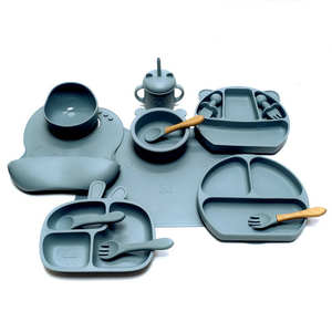 Nuevo Juego <span class=keywords><strong>de</strong></span> Platos y Tazones <span class=keywords><strong>de</strong></span> Silicona con Succión <span class=keywords><strong>para</strong></span> Bebés, Babero, Vaso, Vajilla Infantil, Juego <span class=keywords><strong>de</strong></span> Alimentación, Utensilios <span class=keywords><strong>para</strong></span> Comer <span class=keywords><strong>para</strong></span> Bebés <span class=keywords><strong>de</strong></span> <span class=keywords><strong>6</strong></span>+ <span class=keywords><strong>Meses</strong></span> - Product Image 3