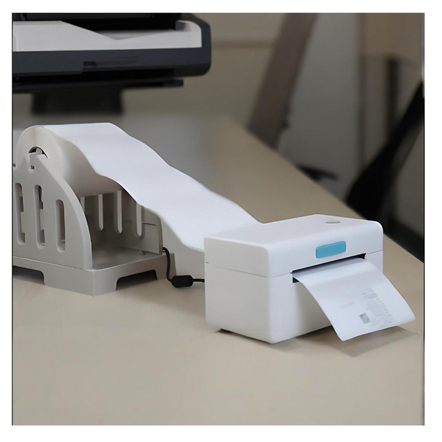 4x6 Wireless Bluetooth Thermal Shipping Label Sticker Barcode Printer for Small Business 110mm Waterproof Waybill Label Printer