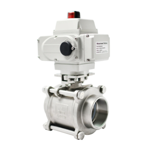วาล์วบอลไฟฟ้า Tonheflow DN80 สแตนเลส 3 ชิ้น 100NM 24V DC มอเตอร์ไฟฟ้า วาล์วไฟฟ้า - Product Image 4