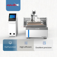 Nouveautés Chine Machine à découper le bois CNC à 3 axes ATC 2030 avec broche à refroidissement par air pour le travail du bois